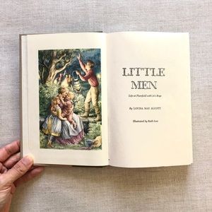 Little Men Vintage Book